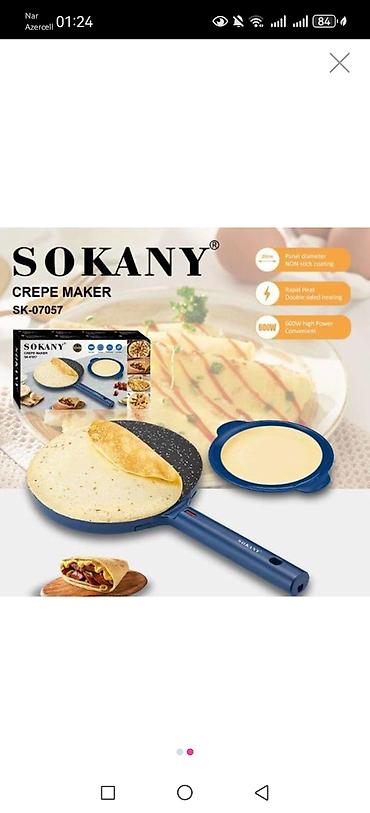 sokany lb7004a: SOKANY Crepe Maker SK-07057 - Elektrikli krep və blinçik bişirən — 1