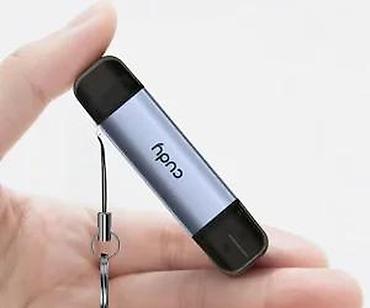 Druga oprema za računare i laptopove: USB-C/USB-A višenamenski čitač kartica – Cudy Kompaktan 2-u-1 čitač — 11