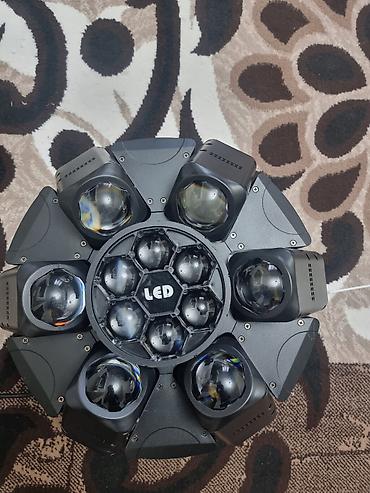 ring light: 6-головый светодиодный Moving Head "Пчелиный глаз" с лазером и — 3