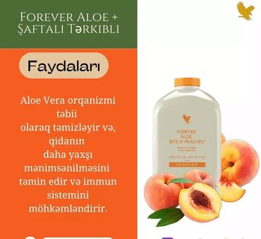 Vitaminlər və BAƏ: Məhsul: Forever Aloe İçkiləri – 1 litr qablaşdırma (13.8 fl oz x2) — 7