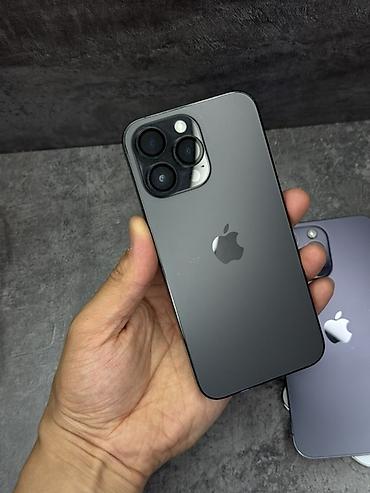 iphone cs: IPhone 14 Pro Max, Б/у, 256 ГБ, Зарядное устройство, Защитное стекло, Чехол, В рассрочку, 95 % — 2