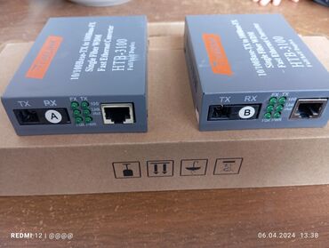 modem qiymetleri: Media konverter 10/100 Təklifli A/B Real alıcı olsa qiymətdə