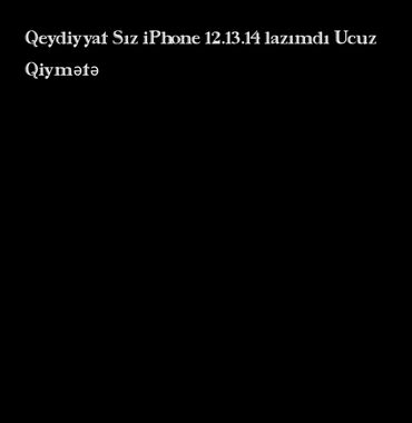 iqoo 13 qiymeti: IPhone 12, Qara