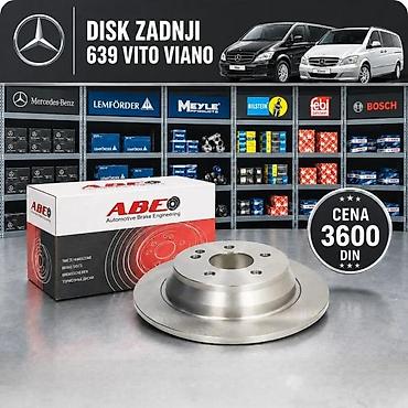 Kočioni diskovi: DISKOVI MERCEDES VITO 639 PREDNJI I ZADNJI 5GOD | Diskovi mercedes — 3