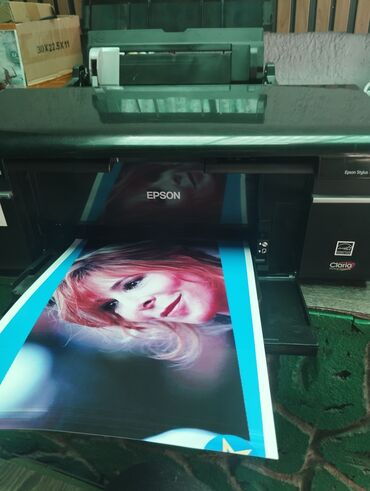 принтер а3 цветной бишкек: Продаю принтер epson p 50. Состояние нормальное.Образец печати в