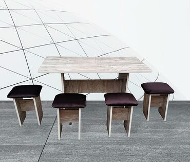 б у мебель продажа: Комплект стол и стулья Кухонный, Новый