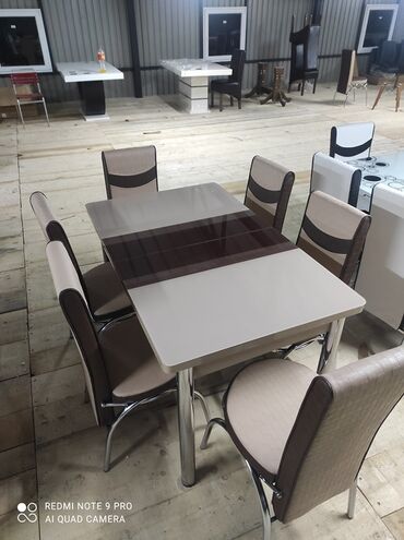 Setovi stolova i stolica: Komplet sto i 6 stolica po akcijskoj ceni. 🔹Stolovi su izradjeni od — 12