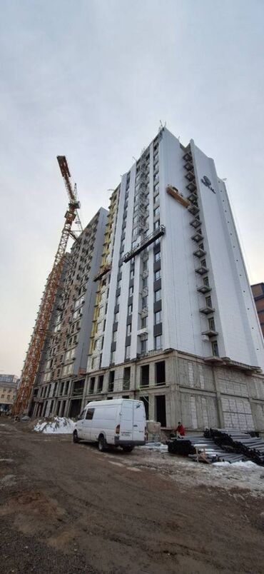 Продажа квартир: 1 комната, 49 м², Элитка, 13 этаж, ПСО (под самоотделку)