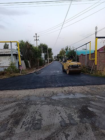 ness construction: Асфальтирование дорог и частных территорий - Укладка горячего — 1