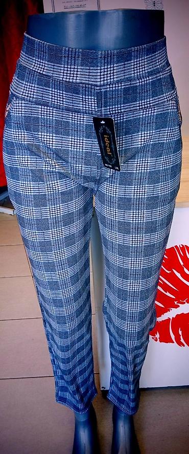 ugg bor: Ženske pantalone pamuk elastin vel. L. Xl. 2xl. 3xl. 4xl. 5xl. 6xl — 1