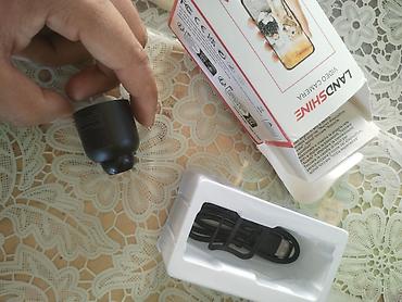 ev temizdiyi: LANDSHINE Wi‑Fi Video kiçik Kamera - Kompakt, dairəvi dizaynlı Wi‑Fi — 1