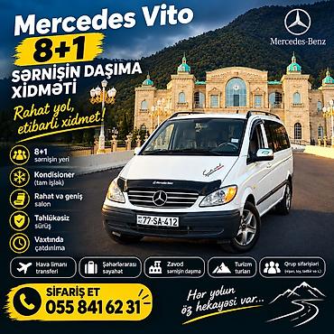 mercedes diskisi: Mercedes-Benz Vito – komfortlu VIP salonlu miniven Olkenin butun — 1