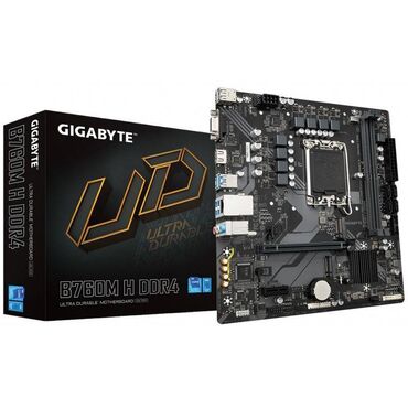 Настольные ПК и рабочие станции: Материнская плата Gigabyte B760M, Новый