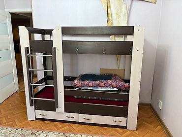 study table: Двухъярусная кровать, Б/у, С выкатной системой — 3