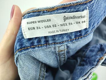 italy: Stradivarius, Jeansy damskie, rozmiar XS — 6