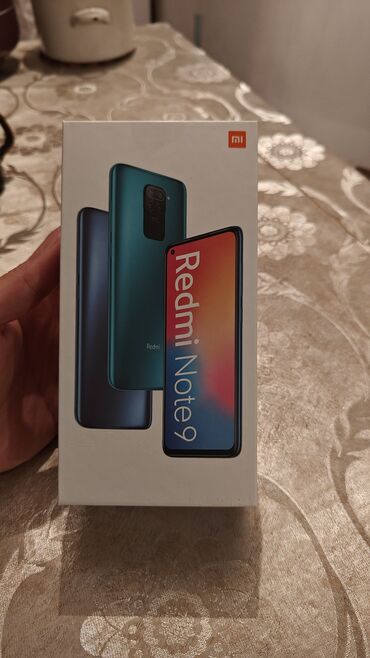 redmi note 9 islenmis: Xiaomi Redmi Note 9, 128 GB, rəng - Mavi
