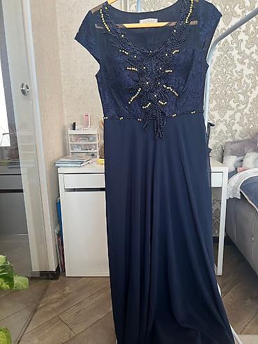 Вечерние платья: Вечернее платье, Длинная модель, С рукавами, L — 8