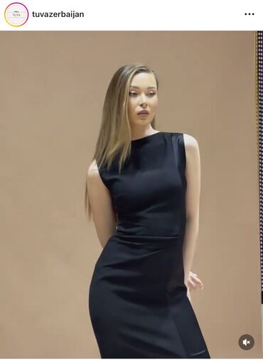 uzun paltar: Коктейльное платье, Миди, S (EU 36)