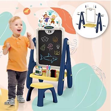 telefon igracka za decu: Edukativna dvostrana tabla za aktivnosti – Painting Art, za uzrast 3+ — 2