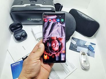 Samsung: Samsung Galaxy Note 8, Б/у, 128 ГБ, цвет - Синий, 1 SIM, 2 SIM — 11