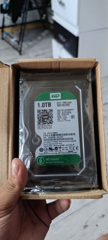 hard disk qiymətləri: Жёсткий диск (HDD) Western Digital (WD), 1 ТБ, Новый