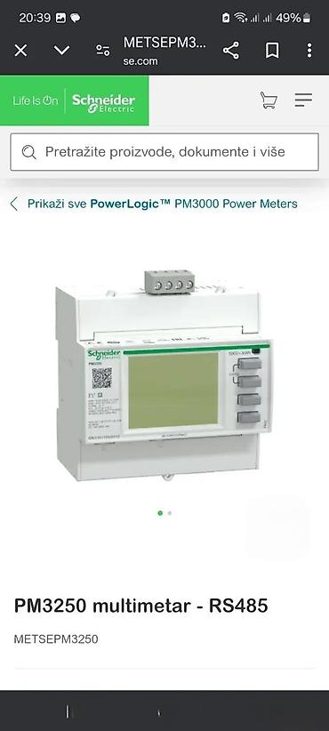 Auto delovi, gume i tjuning: Schneider multimetar PM3250 novo. Multimetar schneider PM3250. ✨ Novo — 2