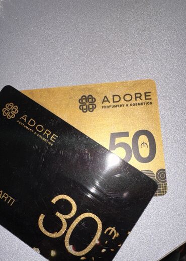 adore hədiyyə kartı: Hediyye karti “Adore” 80 azn