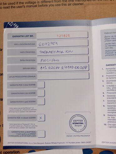 Prečišćivači vazduha: Zepter Therapy Air iOn PWC-570 – prečišćivač vazduha - Višestepeni — 4