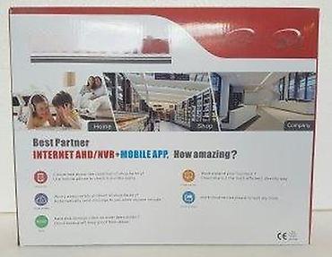 Oprema za video nadzor: Full HD - AHD DVR za 4ili8 kamera - IP DVR novi model novo. FULL HD — 3