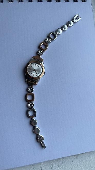 электронные часы: Новый, Наручные часы, Swatch, цвет - Золотой — 6