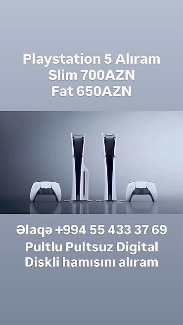 en ucuz playstation 5: PlayStation 5 Alıram (Slim/Fat) İdeal və saz vəziyyətdə PlayStation 5 — 1