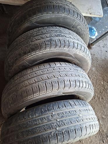 aeolus e70: Шины 195 / 70 / R 14, Б/у, Комплект, Легковые, Корея, Hankook — 1