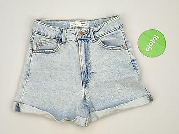 jeans wide: Stradivarius, Szorty damskie, rozmiar S — 2
