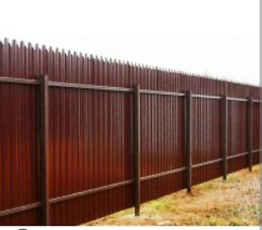 Профлисты для заборов: Заборы из профнастила забор из профнастила забор из гитер сетки at lalafo.kg — 16 Профлисты для заборов: Заборы из профнастила забор из профнастила забор из гитер сетки — 16