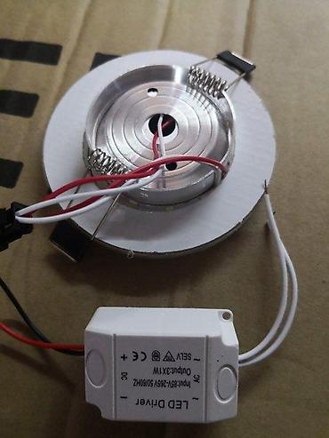 Rasveta: Ugradne lampe rozetne 3+2w 6500k. AKCIJA 38000rsd 100kom1. ✨ Kom — 4