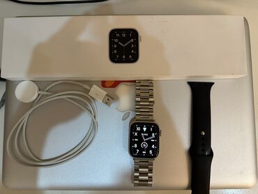 iphone se azerbaycan: Смарт часы, Apple, Аnti-lost, цвет - Серебристый