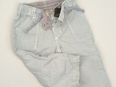 białe długie sukienki letnie: Denim pants, 9-12 months, condition - Good