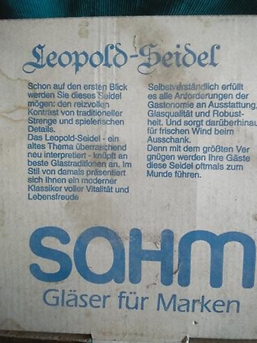 bučan: Gösser komplet – 6 original staklenih krigli za pivo, zapremina 0,3 l — 3