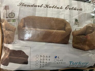 Digər tekstil: Divan ustu cexol yenidi 2*3 qara rengdedi