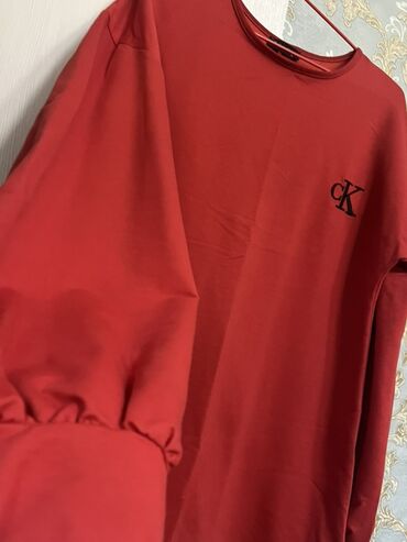 Svitşotlar: Svitşot, Calvin Klein, L, rəng - Qırmızı — 7