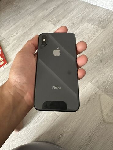 iphone xr рассрочка: IPhone Xs, Б/у, 64 ГБ, Черный, Чехол, 100 %