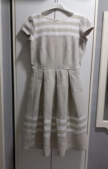 haljine od lana prodaja: Mona S (EU 36), Drugi stil, Kratkih rukava