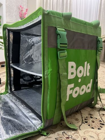 Çantalar: Bolt Food cantasi 
Ela veziyyetde