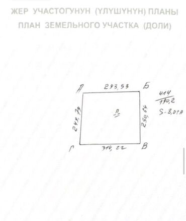 дом село садовое: 800 соток, Для сельского хозяйства, Договор долевого участия