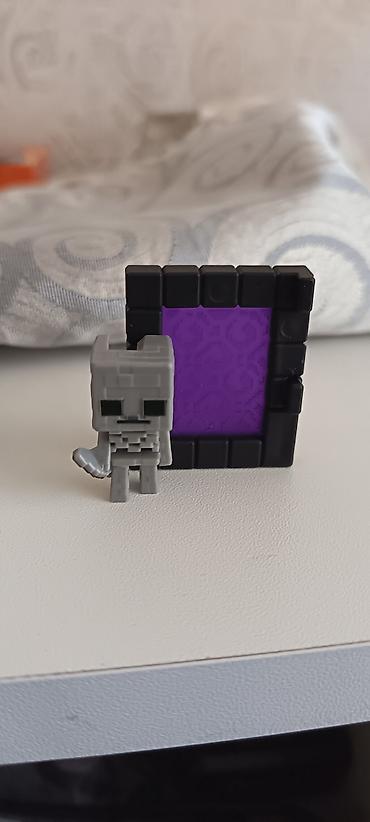 Oyuncaq fiqurlar: Məhsul: Mini fiqur və portal aksesuarı (Minecraft üslubunda) - Dəst — 1