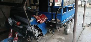 dort teker motor: Yük daşıma üçün üçtəkərli motoqoşqu - Konstruksiya: Ön hissəsi — 2