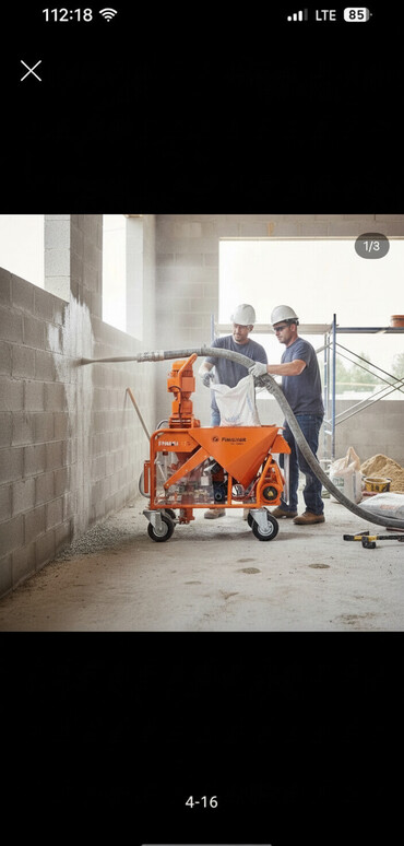 Аппараты для штукатурки и шпаклевки: Штукатурная станция, Новый, В наличии — 9