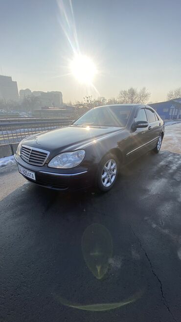 Mercedes-Benz: Mercedes-Benz S-Class: 2003 г., 3.7 л, Автомат, Газ, Седан