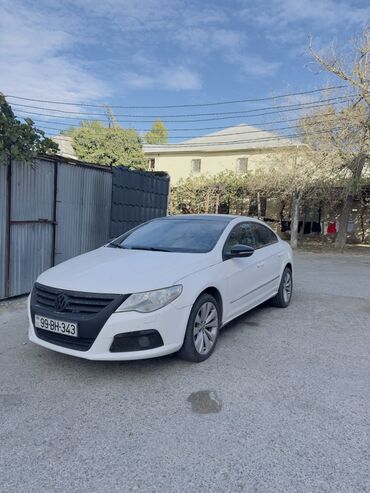 Volkswagen: Tecili!!! Volkswagen CC, ağ kuzov və açıq rəngli-süet/deri — 22