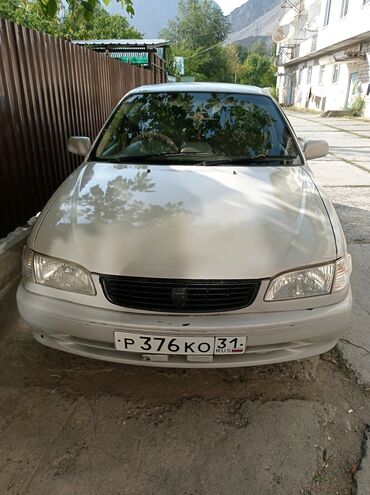 центральный замок авто: Toyota Corolla: 2000 г., 1.5 л, Автомат, Бензин, Седан